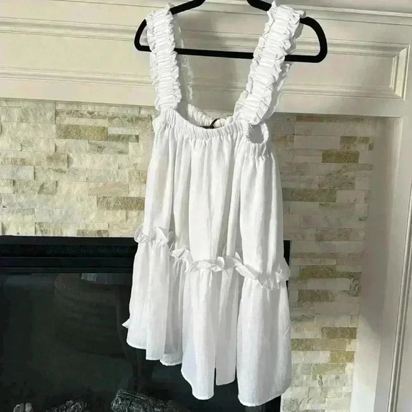 Brogger Olive Top in White Small NWT - Picture 2 of 8